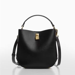 Mango Mini Shopper with Padlock
